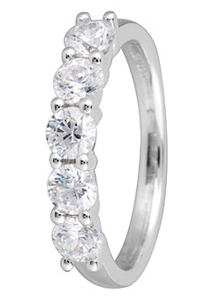 Canadian Ice 18ct Gold 5 Stone 1ct Diamond set