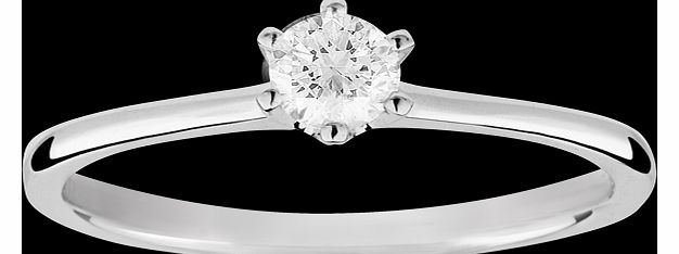 Canadian Ice brilliant cut 0.25 carat solitaire
