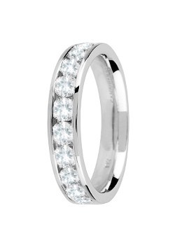 Canadian Ice Platinum 0.50ct Diamond Eternity Ring