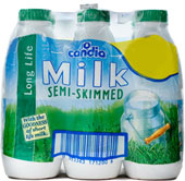 Candia Milk Semi Skimmed Long Life (6x1L)