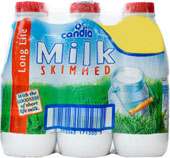 Candia Milk Skimmed Long Life (6x1L)