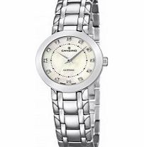Candino Ladies White and Silver Steel Bracelet