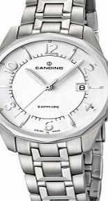 Candino Womens Quartz Watch with Silver Dial Analogue Display and Silver Stainless Steel Bracelet C4492/2