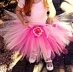 Candy Bows at notonthehighstreet.com Gypsy rose tutu - baby pink and pink and Wand