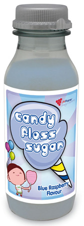 CANDY Floss Sugar - Blue Raspberry
