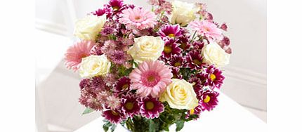 CANDY Grape Rose and Carnation Bouquet Supersize