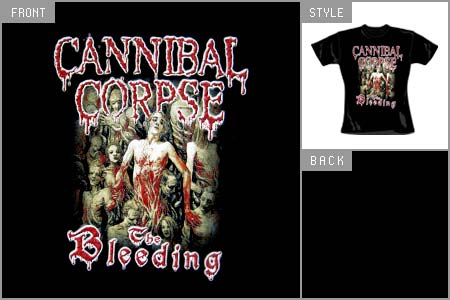 Cannibal Corpse (Bleeding) Fitted T-shirt