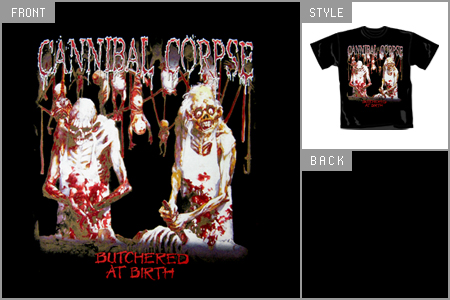 Cannibal Corpse (Butchered At Birth) T-shirt