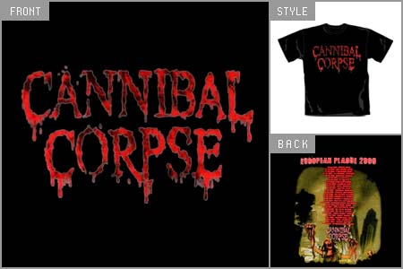 Cannibal Corpse (Euro Tour) T-shirt