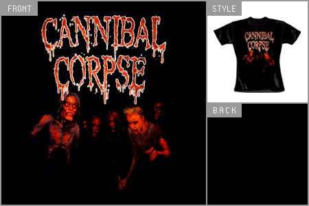 cannibal Corpse (Evisceration) Fitted T-shirt