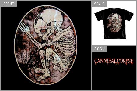cannibal Corpse (Foetus Red) T-shirt phd_PH5277TS
