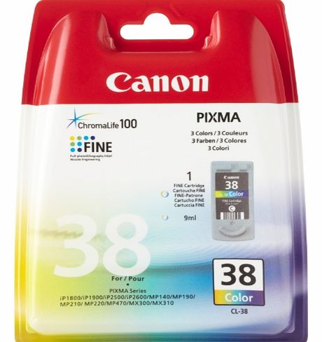 Canon 38 Colour Ink Cartridge (CL-38)