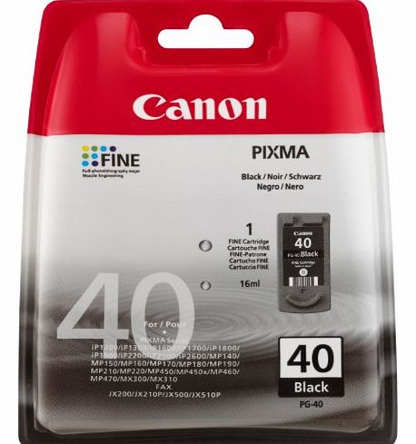 Canon 40 Black Ink Cartridge (PG-40)