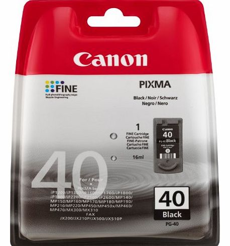Canon 40 Black Ink Cartridge (PG-40)