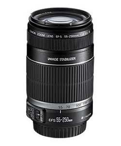 canon 55 250mm IS DSLR Lens