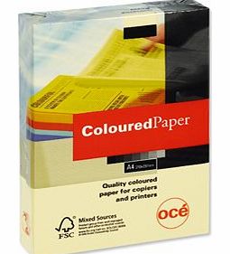 A4 80gsm Tinted Copier/Printer Paper - Light Yellow