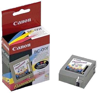 Canon BC-09F OEM Flourescent Inkjet Cartridge