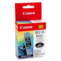 Canon BCI-21BK Black Ink (Security Blister
