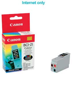 canon BCI-21CL Colour Ink Cartridge