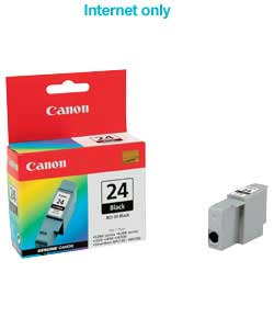 canon BCI-24BK Black Ink Cartridge