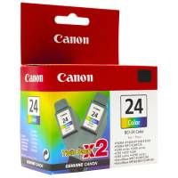 CANON BCI-24C (TWIN PACK) COLOUR INK CARTRIDGE