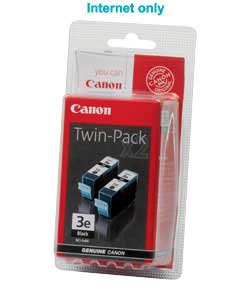 BCI-3e Black Ink Cartridge Twinpack