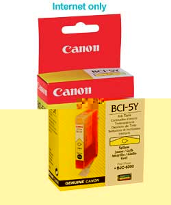 canon BCI-5Y Yellow Ink Cartridge