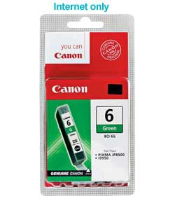 canon BCI-6G Green Ink Cartridge