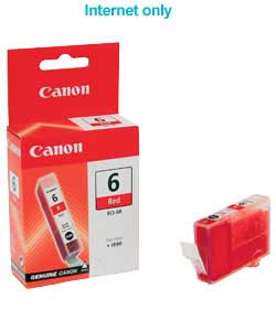 canon BCI-6R Red Ink Cartridge