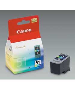 CL51 High Yield Colour Ink Cartridge