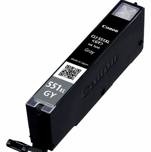 Cli-551xl High Capacity Ink Cartridge - Grey