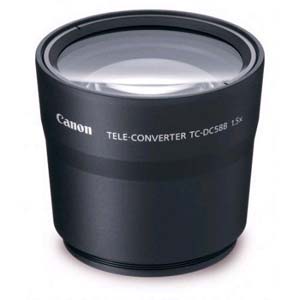 canon Conversion Lens (Telephoto 1.5x) - TC-DC58B - for PowerShot S2 S3 and S5