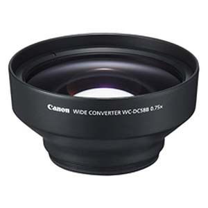 Conversion Lens (Wide Angle 0.75x) - WC-DC58B - for PowerShot G6, G7 and G9