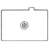 Canon Cross Split Image Focusing Screen (EC-L)