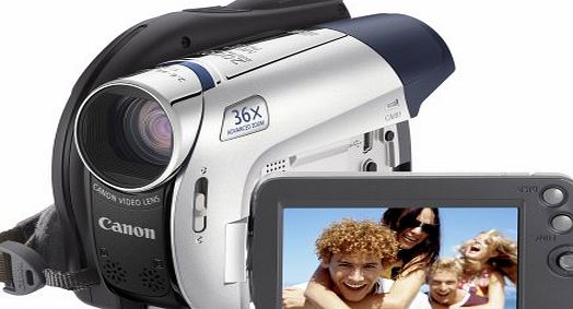 Canon DC301 Digital DVD Camcorder (32x Optical Zoom, 2.7 inch Widescreen Colour LCD)