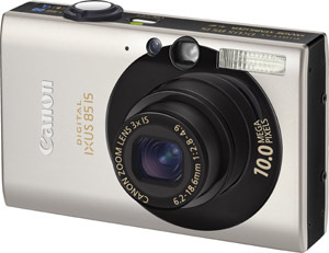 Digital Compact Camera - IXUS 85IS Black - UK Stock