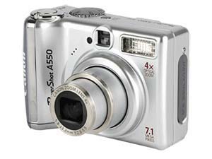 Digital Compact Camera - PowerShot A550 - UK Stock