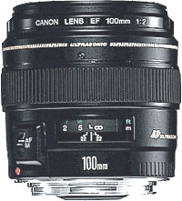 canon EF 100mm f/2.0 USM