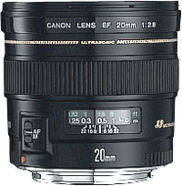Canon EF 20mm f/2.8 USM
