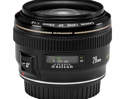 Canon EF 28mm f/1.8 USM Lens