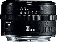 Canon EF 35mm f2.0 Lens - 52mm Camera Lens