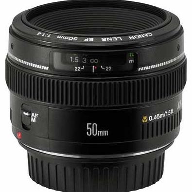Canon EF 50mm f/1.4 USM Standard Lens