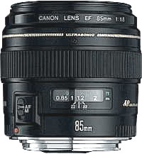 canon EF 85mm f/1.8 USM