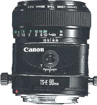 Canon EF 90mm f2.8 TS-E Lens