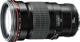 CANON EF Fixed Focal Length Lens - 200mm f/2.8 L II USM