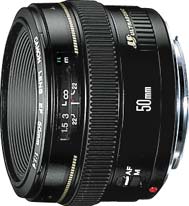 CANON EF Fixed Focal Length Lens - 50mm f/1.4 USM