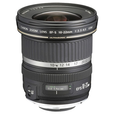 Canon EF-S 10-22mm f3.5-4.5 USM Lens