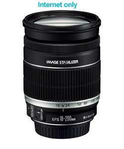 canon EF-S 18-200 f/3.5-5.6 IS Lens