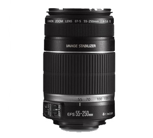 Canon EF-S Zoom Lens - 55-250mm f/4-5.6 IS - UK Stock