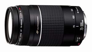 canon EF Zoom Lens - 75-300mm f/4.0-5.6 mkIII USM - UK Stock